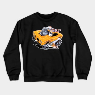 GUILTY 70 GTO JUDGE Yellow Crewneck Sweatshirt